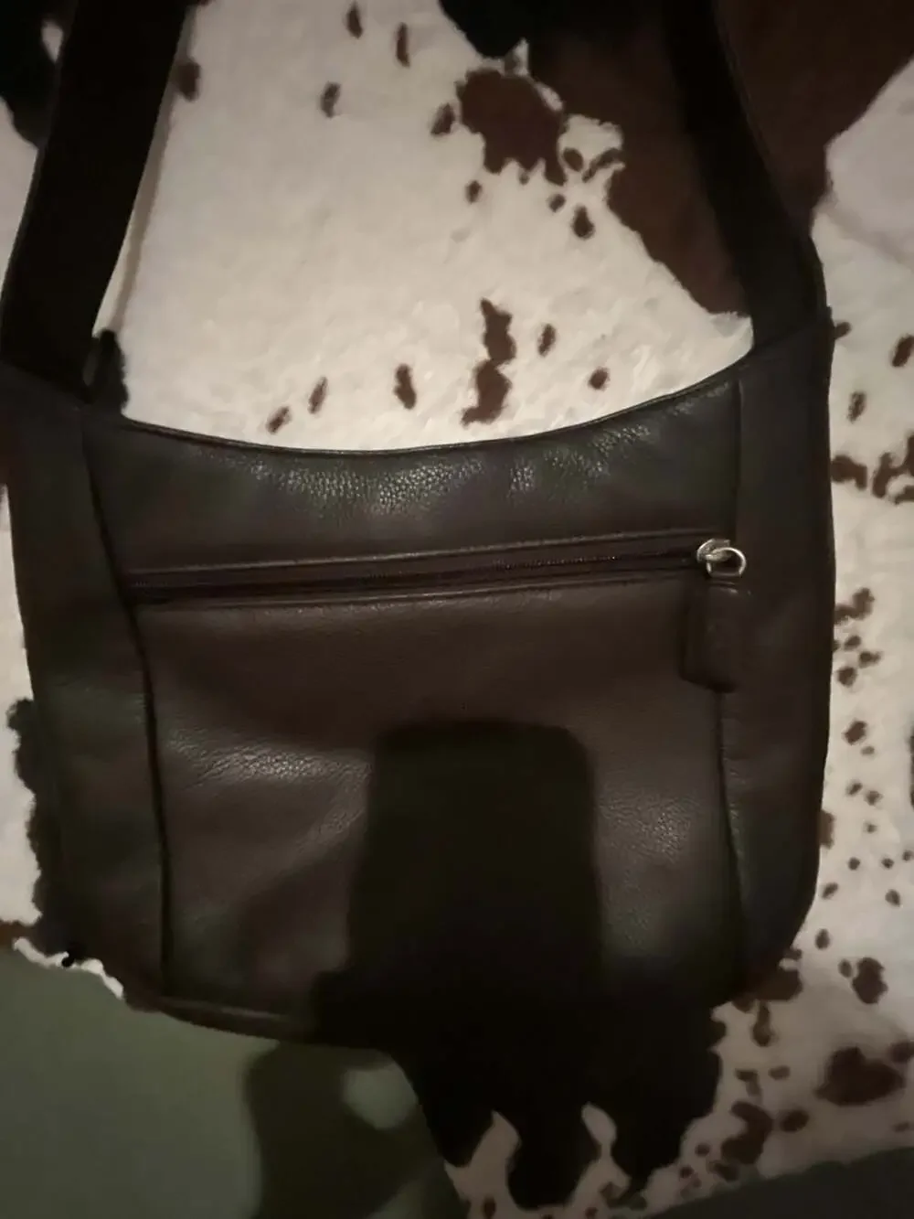 The Sak Brown Pebbled Leather Hobo Shoulder Bag